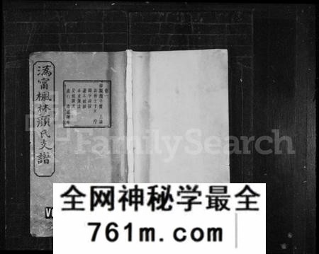 湖南颜氏族谱-颜氏支谱 [16卷].pdf电子版