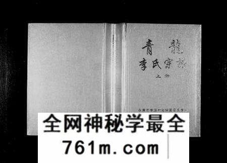 浙江李氏族谱-青龙李氏宗谱 [20卷].pdf电子版