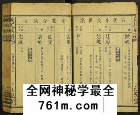 湖南黄氏族谱-湖南省常德县江夏郡黄氏家谱 [残卷].pdf电子版