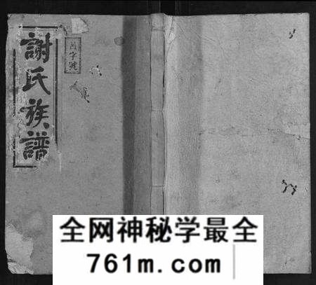湖南谢氏族谱-谢氏创修族谱[11卷首1卷].pdf电子版