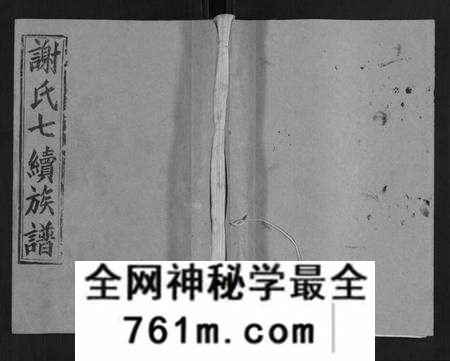 湖南谢氏族谱-谢氏七续族谱[29卷首1卷末3卷].pdf电子版