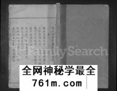 湖北陈氏族谱-义门陈氏宗谱 [18卷](别名：义门陈氏宗谱).pdf电子版