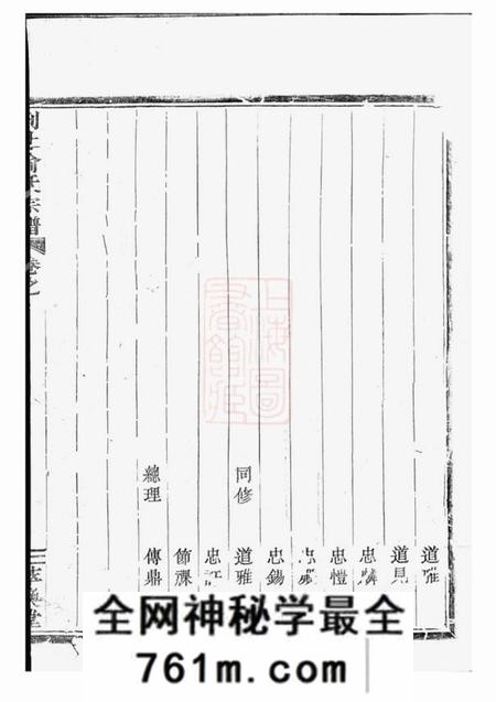 浙江嵊县萃涣堂剡北喻宅喻氏宗谱四卷