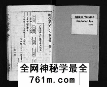 湖北杨氏族谱-浠川杨氏大分八修宗谱 [53卷](别名：杨氏八修宗谱、Xi Chuan Yang Shi Da Fen Ba Xiu Zong Pu).pdf电子版