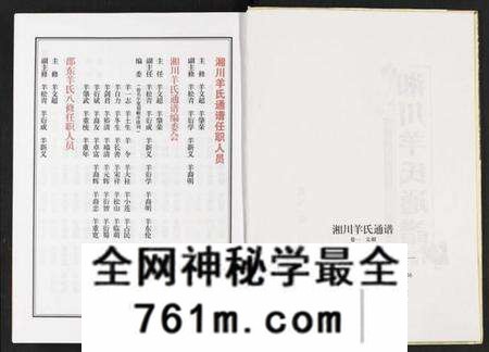 湖南羊氏族谱-湘川羊氏通谱 [5卷].pdf电子版