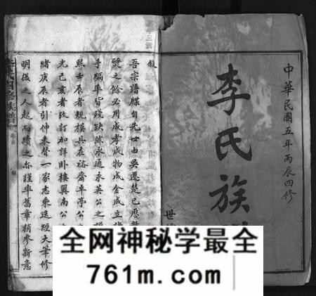 湖南李氏族谱-李氏族谱[65卷,首4卷].pdf电子版