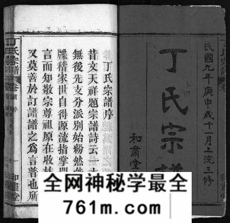 湖北丁氏族谱-丁氏宗谱 [11卷,首1卷](别名：Ding Shi Zong Pu).pdf电子版