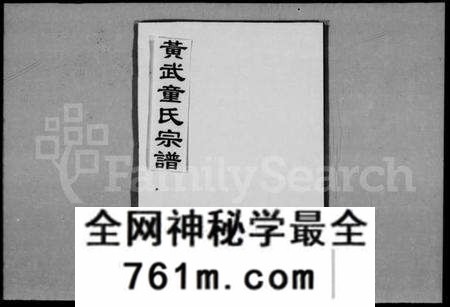 湖北童氏族谱-童氏宗谱 [28卷,首3卷](别名：黄武童氏宗谱).pdf电子版