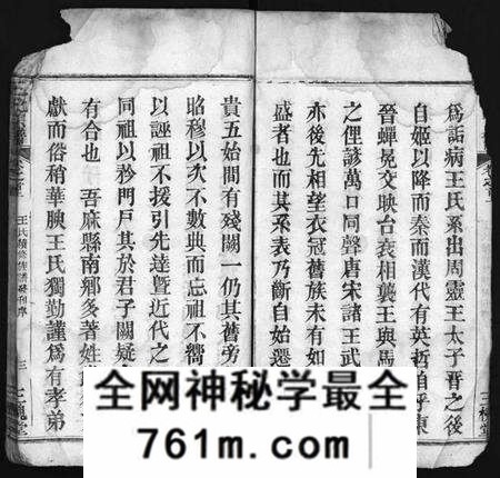 湖北王氏族谱-王氏宗谱 [6卷,及卷首](别名：王氏族谱、Wang Shi Zong Pu).pdf电子版