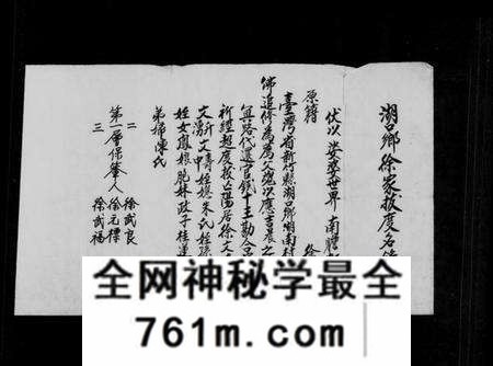 湖南徐氏族谱-湖口乡徐家拔度名录.pdf电子版