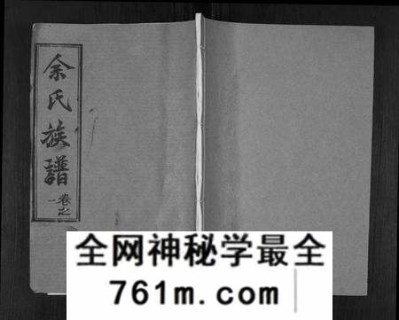 湖北余氏族谱-余氏族谱[47卷].pdf电子版