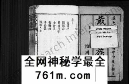 湖南戴氏族谱-戴氏阖族通谱 [19卷,含卷首].pdf电子版