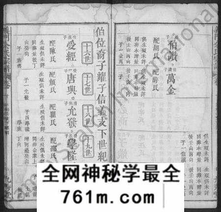 湖北佘氏族谱-义门佘氏宗谱 [10卷,含卷首](别名：佘氏宗谱).pdf电子版