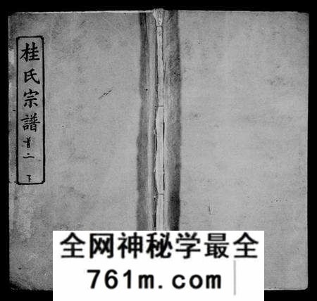 湖北桂氏族谱-桂氏宗谱 [10卷,及卷首](别名：楚黄桂氏宗谱).pdf电子版