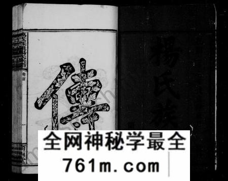湖南杨氏族谱-杨氏族谱 [23卷,及卷首].pdf电子版