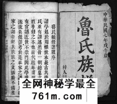湖北鲁氏族谱-鲁氏宗谱(别名：Lu Shi Zong Pu、鲁氏宗谱).pdf电子版