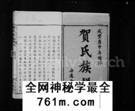湖北贺氏族谱-贺氏宗谱 ： [35卷](别名：贺氏合修族谱).pdf电子版