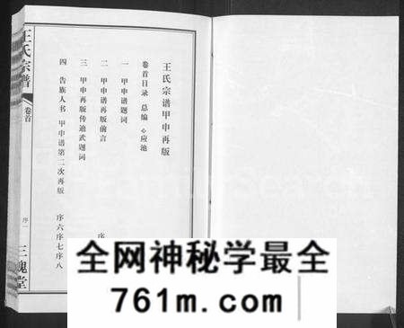 湖北王氏族谱-王氏宗谱 [11卷,首1卷].pdf电子版