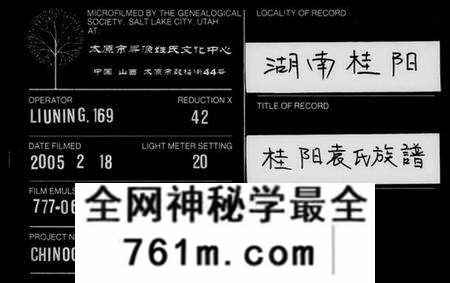湖南袁氏族谱-桂阳袁氏族谱 [不分卷].pdf电子版