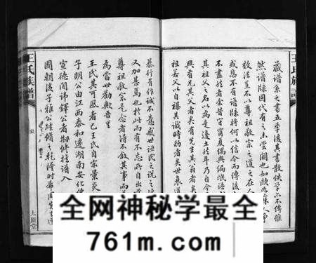 湖南王氏族谱-王氏族谱 [16卷,首3卷].pdf电子版
