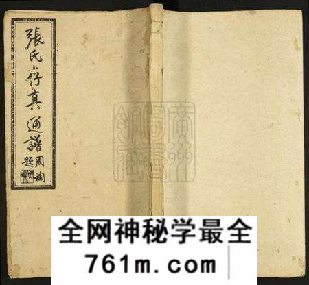 湖南张氏族谱-张氏存真通谱[不分卷].pdf电子版