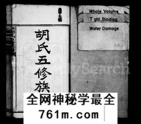 湖南胡氏族谱-胡氏五修族谱 [13卷,首1卷].pdf电子版