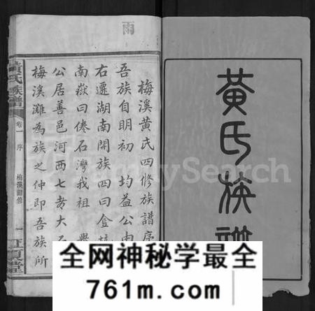 湖南黄氏族谱-黄氏族谱 [13卷,末1卷].pdf电子版