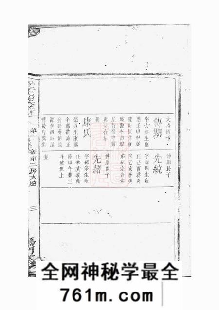 长沙雁门堂童氏族谱