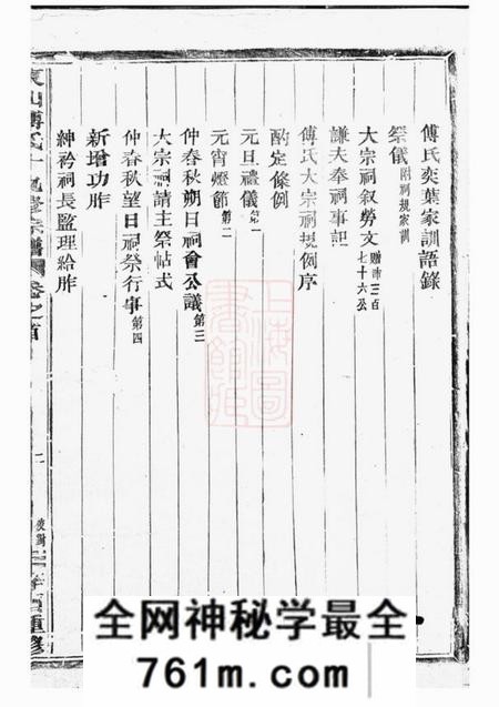 金华东山傅氏十九修宗谱文集十五卷世系十七卷行传四十卷首三卷
