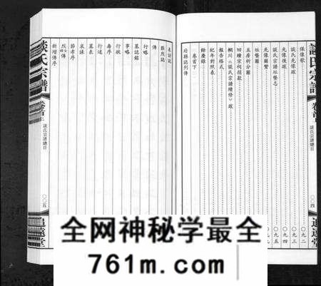 江苏谈氏族谱-谈氏宗谱[5卷含首2卷](别名：Tan Shi Zong Pu).pdf电子版