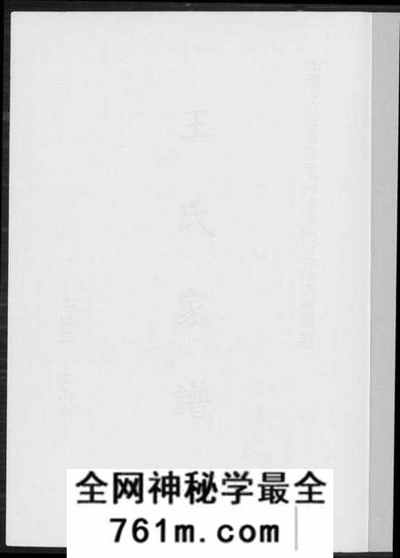 浙江王氏族谱-王氏家谱. 琅琊支派.pdf电子版