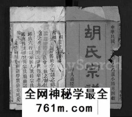 湖北胡氏族谱-胡氏宗谱 [28卷](别名：Hu Shi Zong Pu).pdf电子版