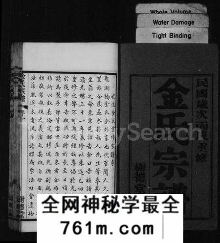 江苏金氏族谱-金氏族谱[12卷](别名：毘陵聚湖里金氏宗谱).pdf电子版