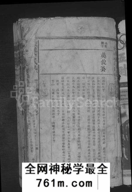 江西李氏族谱-东龙李氏九修族谱 [残卷].pdf电子版