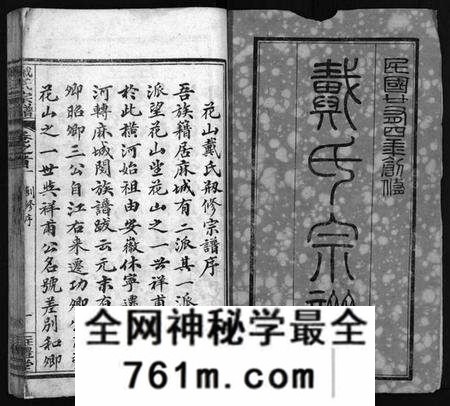 湖北戴氏族谱-花山戴氏宗谱[11卷,首3卷](别名：花山戴氏剏修宗谱序、戴氏宗谱、Hua Shan Dai Shi Zong Pu).pdf电子版
