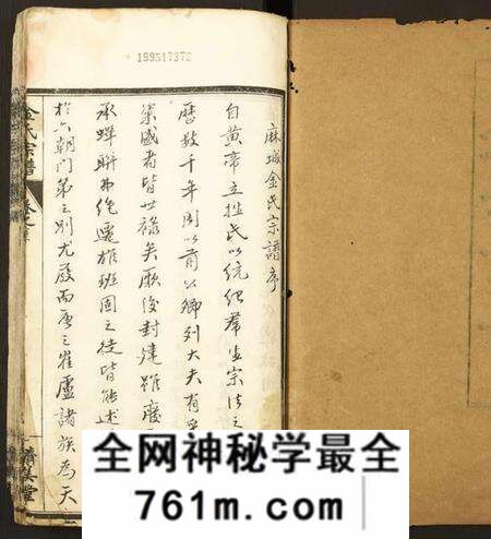 湖北金氏族谱-金氏宗谱.pdf电子版