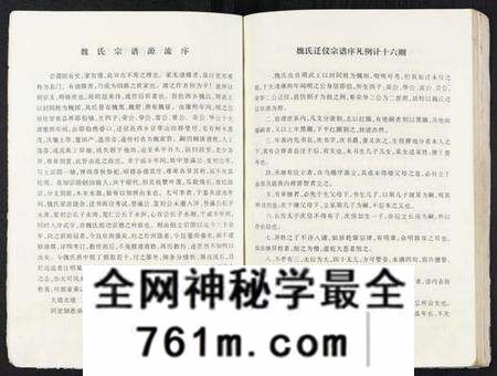 江苏魏氏族谱-魏姓家史 [不分卷](Wei Xing Jia Shi).pdf电子版