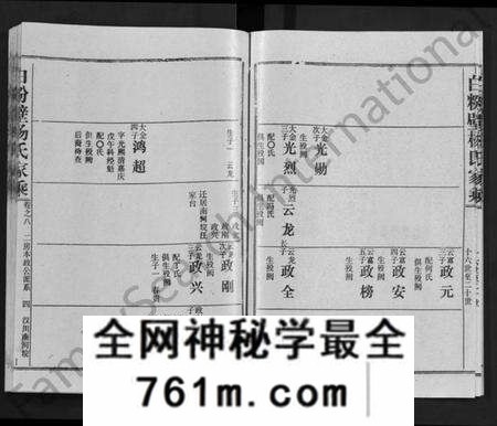 湖北杨氏族谱-白粉壁杨氏家乘 [38卷,首末各1卷](别名：Bai Fen Bi Yang Shi Jia Cheng).pdf电子版