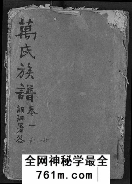 湖北万氏族谱-万氏宗谱.pdf电子版