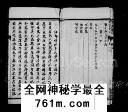 江苏夏氏族谱-夏氏族谱 [20卷](别名：江都祁沙夏氏重修族谱).pdf电子版