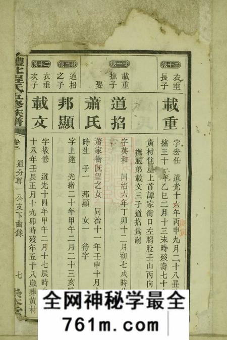 醴陵崇本堂醴北程氏五修族谱