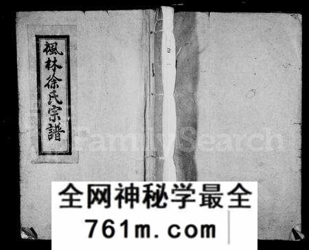 浙江徐氏族谱-枫林徐氏宗谱.pdf电子版