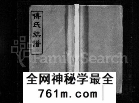 湖南傅氏族谱-傅氏族谱 [35卷,首3卷].pdf电子版