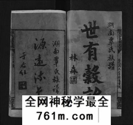 湖南覃氏族谱-湖南覃氏四续族谱[20卷,首6册].pdf电子版