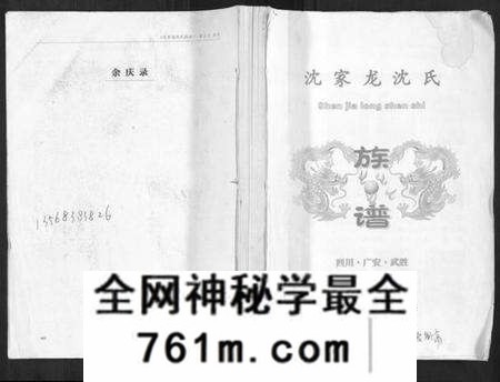 四川沈氏族谱-沈家龙沈氏族谱.pdf电子版
