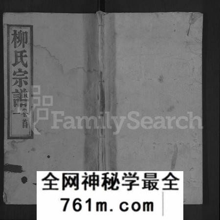 湖北柳氏族谱-柳氏宗谱 [各房分卷,首3卷](别名：Romanized ： Liu Shi Zong Pu).pdf电子版
