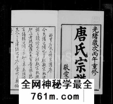 江苏唐氏族谱-前洲西里唐氏宗谱 [12卷](别名：唐氏宗谱).pdf电子版