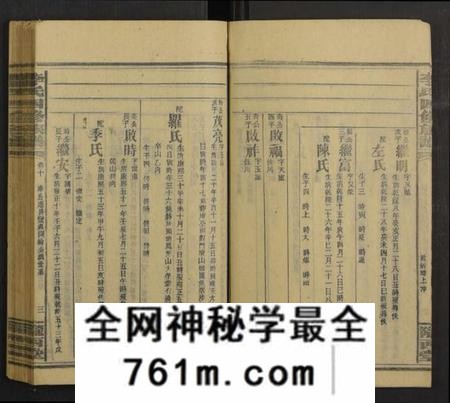 湖南李氏族谱-邵阳李氏四修族谱 [家派集世系卷50卷].pdf电子版