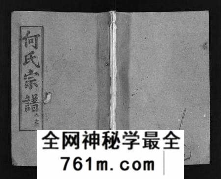 湖北何氏族谱-何氏宗谱 [13卷,末1卷](别名：何氏三修宗谱、He shi zong pu).pdf电子版