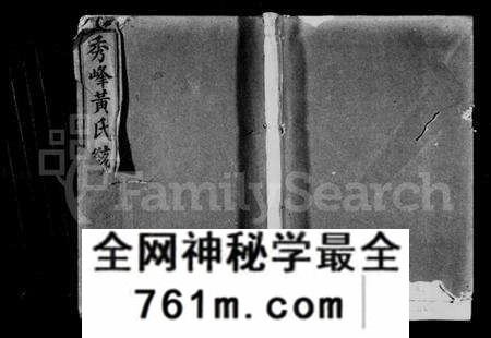 浙江黄氏族谱-须江秀峰黄氏统宗世谱 [34卷,及卷首].pdf电子版